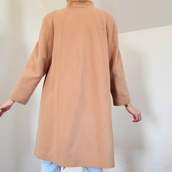 VINTAGE - Merino wool blend coat - Picture 7 of 14